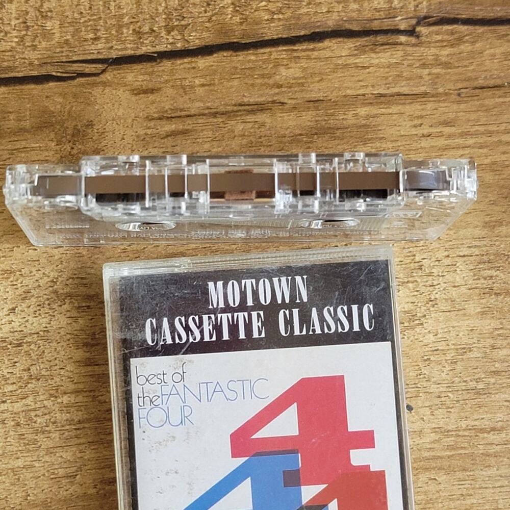 Vtg 1969 Motown Cassette Classic THE BEST OF THE FANTASTIC FOUR Cassette Tape - Picture 4 of 4